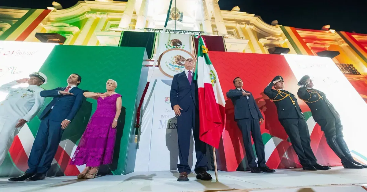 Nayarit conmemora el Grito de Independencia desde Casa de Gobierno