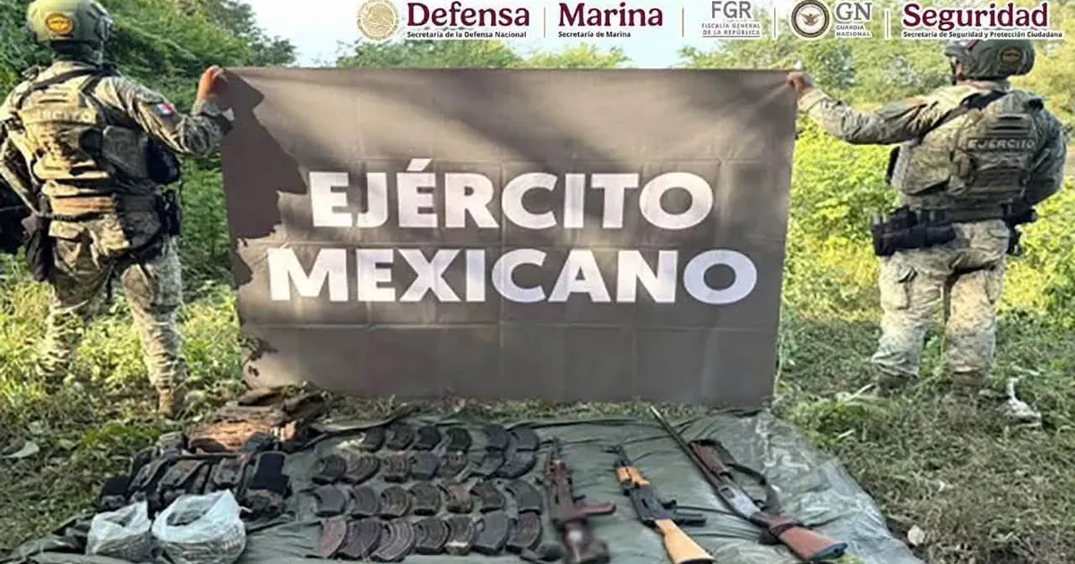 Operativo en Sinaloa y Nayarit: 8 detenidos y armas aseguradas