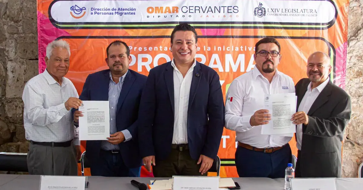 Propuesta 2x1 para migrantes jaliscienses llega al Congreso del estado