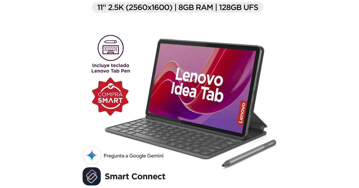 Lenovo Idea Tab de 11 pulgadas en México: ¿vale la pena comprarla en 2026?