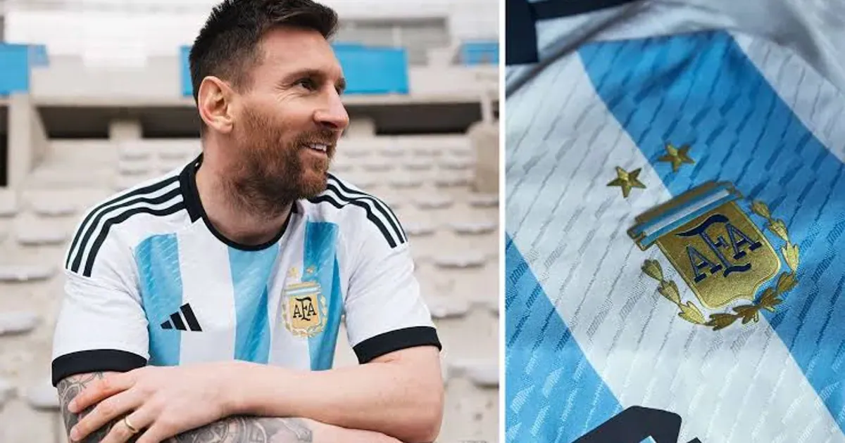 Jersey de Argentina 2026 de Messi: así es el adidas para hombre con el 41% de descuento