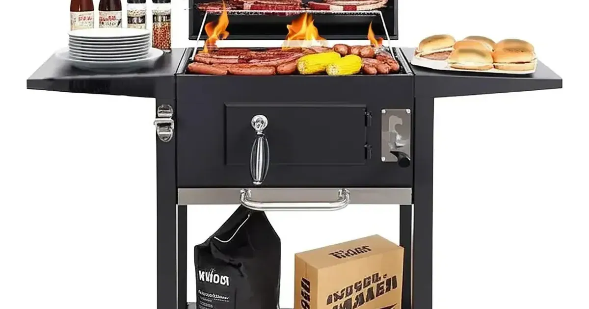 Parrilla BBQ SIGNA de carbón con ruedas: ¿vale la pena comprarla en 2026?