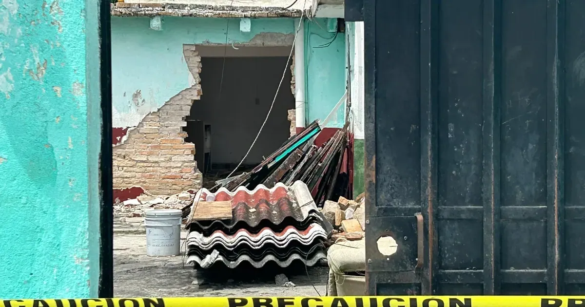 Muere albañil aplastado por barda que derrumbaba en colonia H. Casas; era su cumpleaños