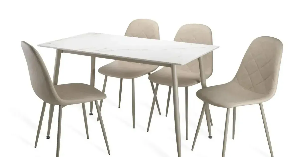 Juego de comedor Kingshouse con mesa de vidrio templado y 4 sillas: ¿vale la pena comprarlo en 2026?