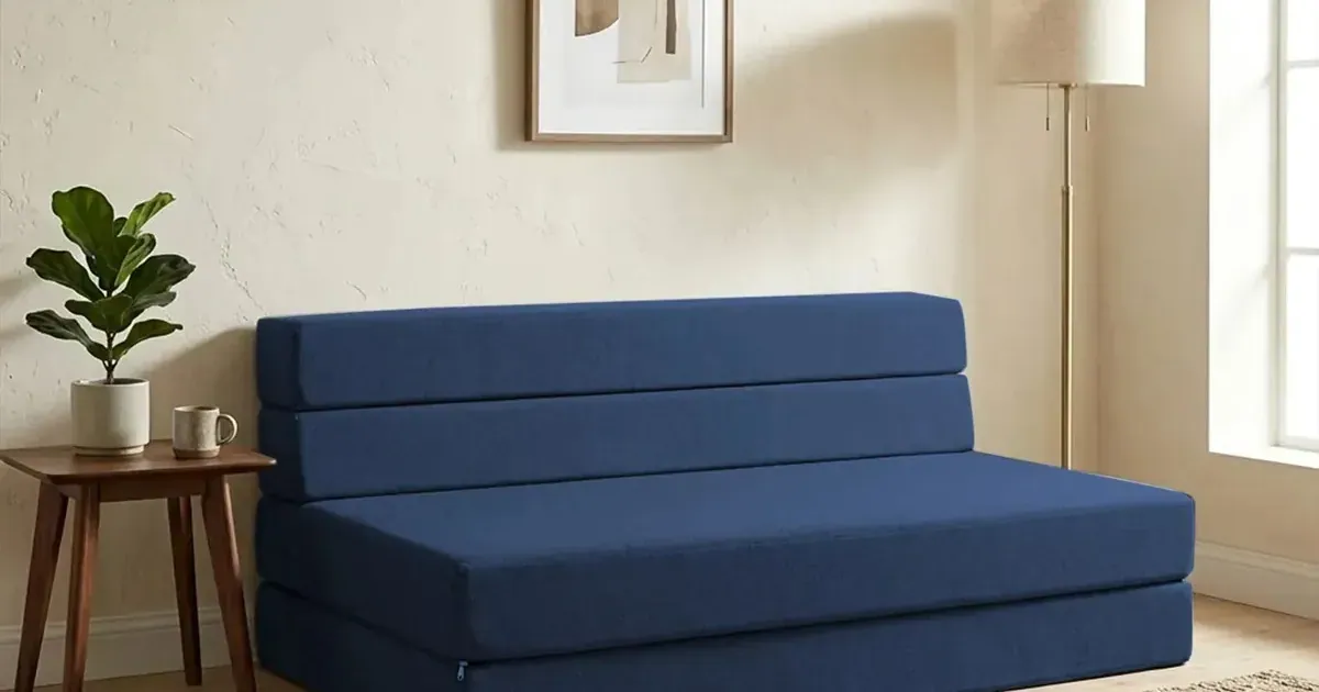 Sofá cama matrimonial barato en México 2026: Cozy plegable, medidas y precio