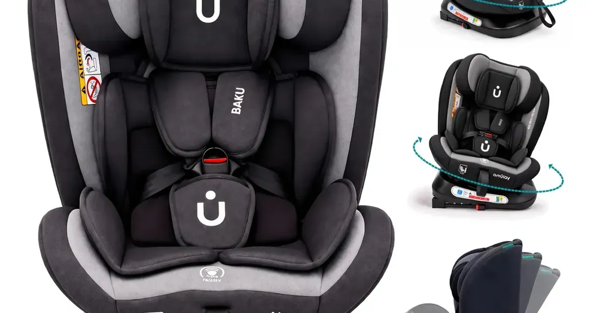Autoasiento giratorio 360 con Isofix Amulay Bakú: precio y características en 2026
