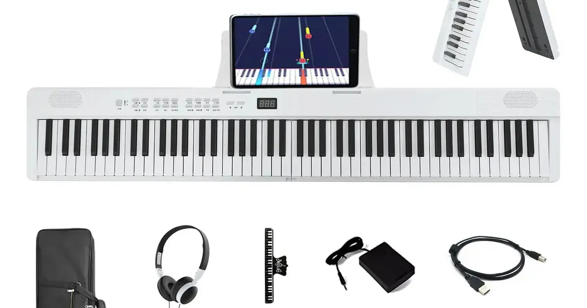 Piano digital plegable Besser de 88 teclas con Bluetooth MIDI: precio y características en 2026