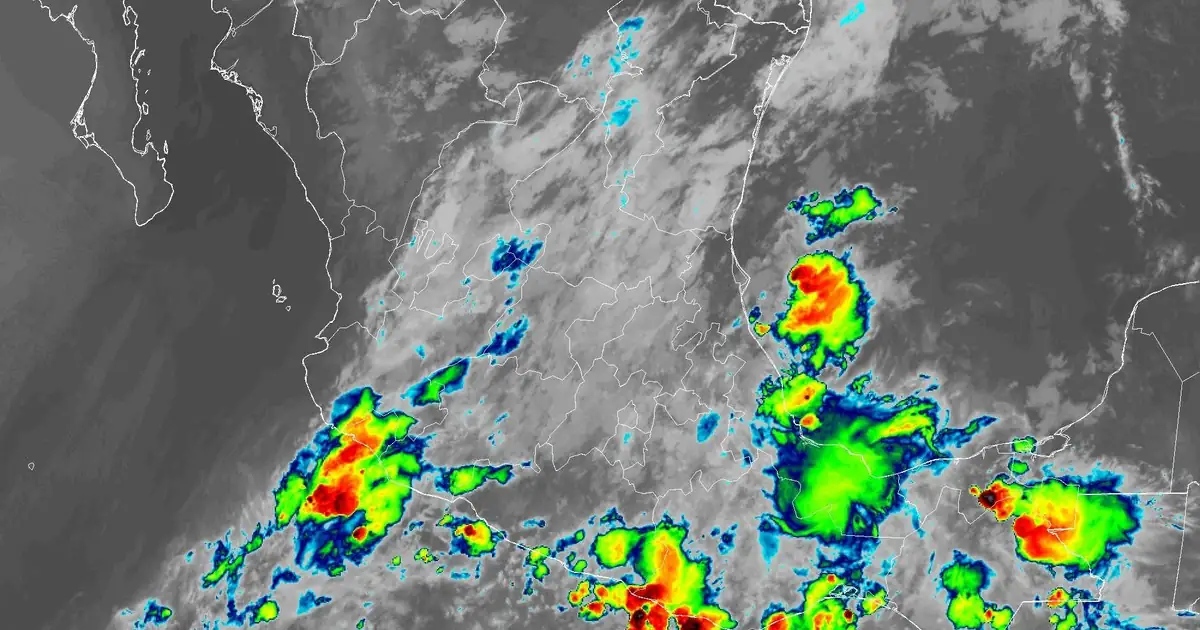 Clima en México hoy sábado 6 de junio 2026: lluvias intensas y tormentas eléctricas afectan el centro del país