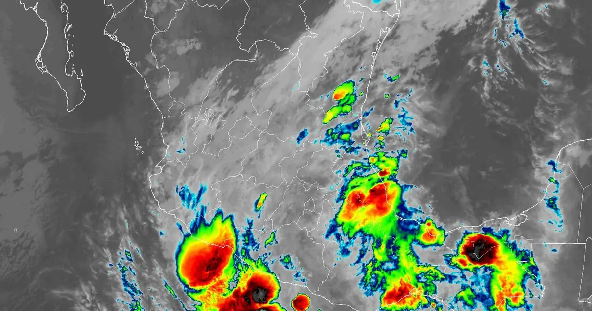 Clima en México 8 de junio 2026: lluvias intensas dominan el centro del país con temperaturas extremas