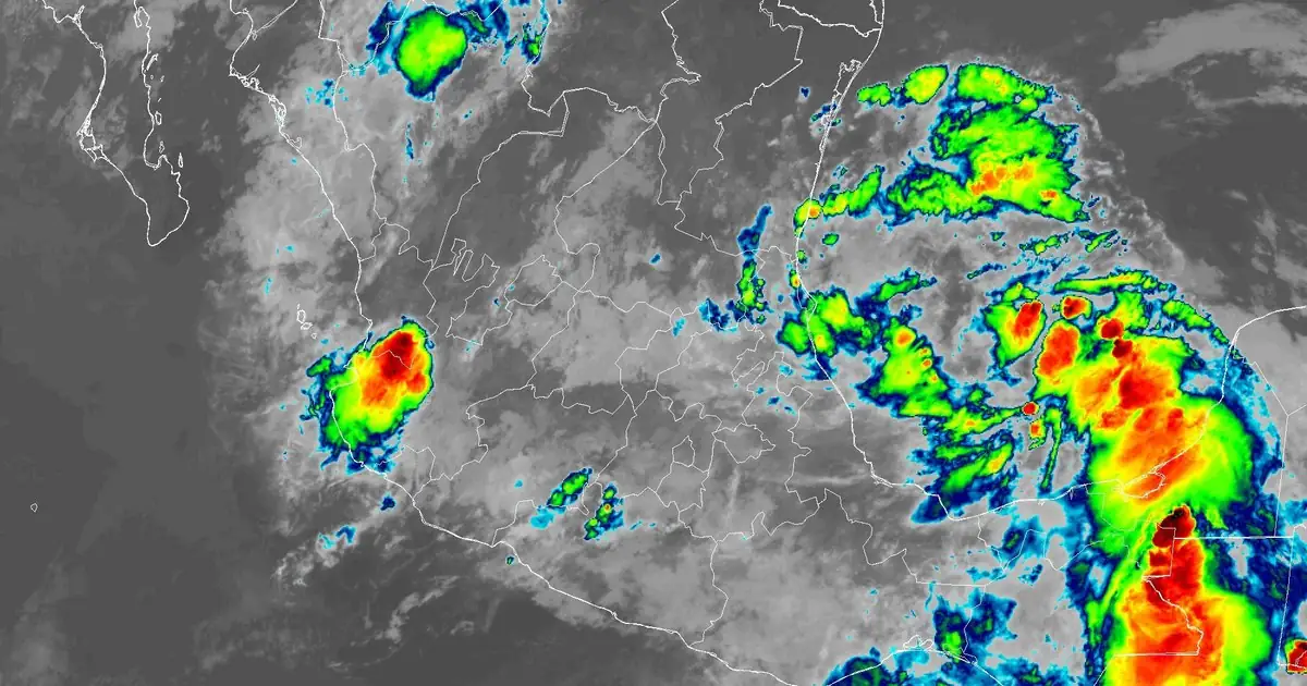 Clima en México sábado 13 de junio 2026: lluvias intensas y tormentas eléctricas en 9 estados