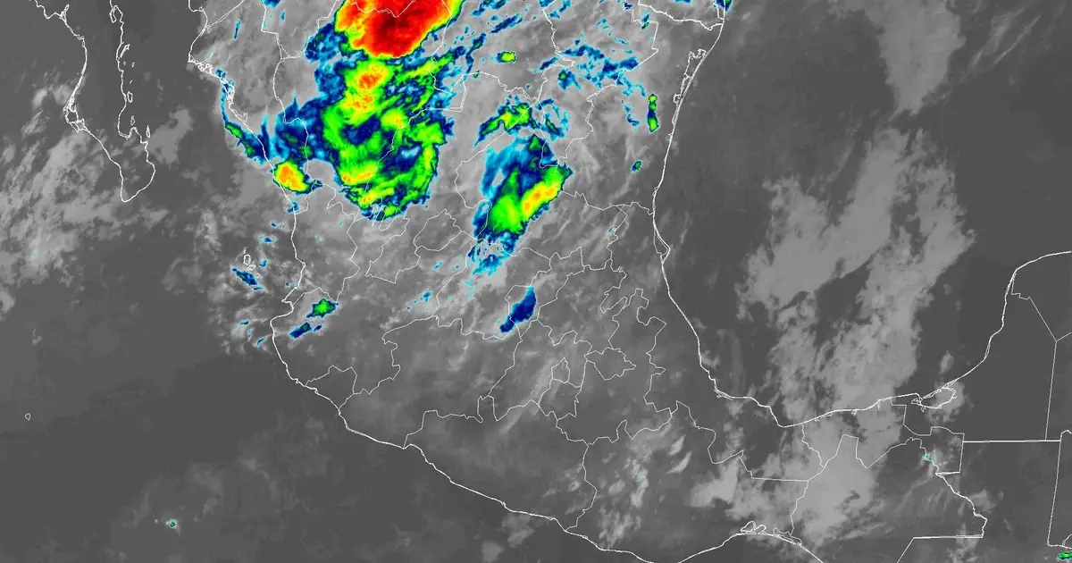 Clima en México hoy lunes 15 de junio 2026: Tormentas eléctricas y granizo en 6 estados
