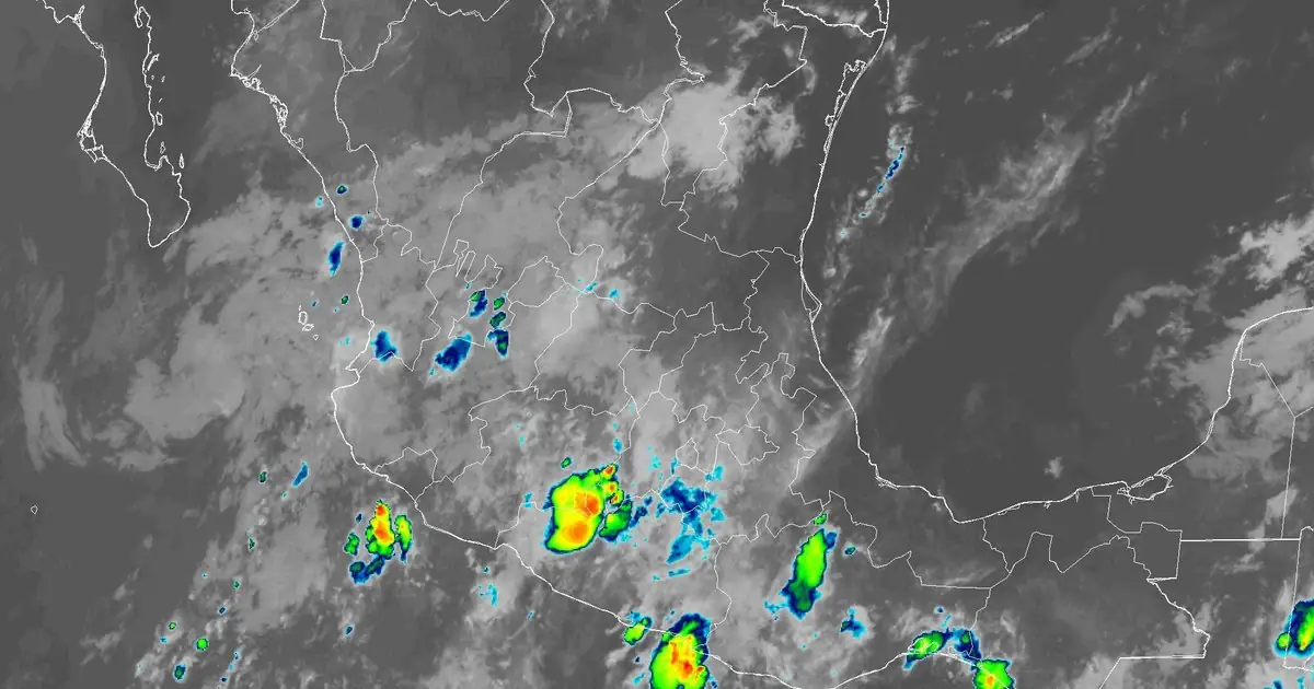 Clima en México hoy lunes 22 de junio de 2026: tormentas eléctricas, granizo en Tepic y calor extremo en Mérida