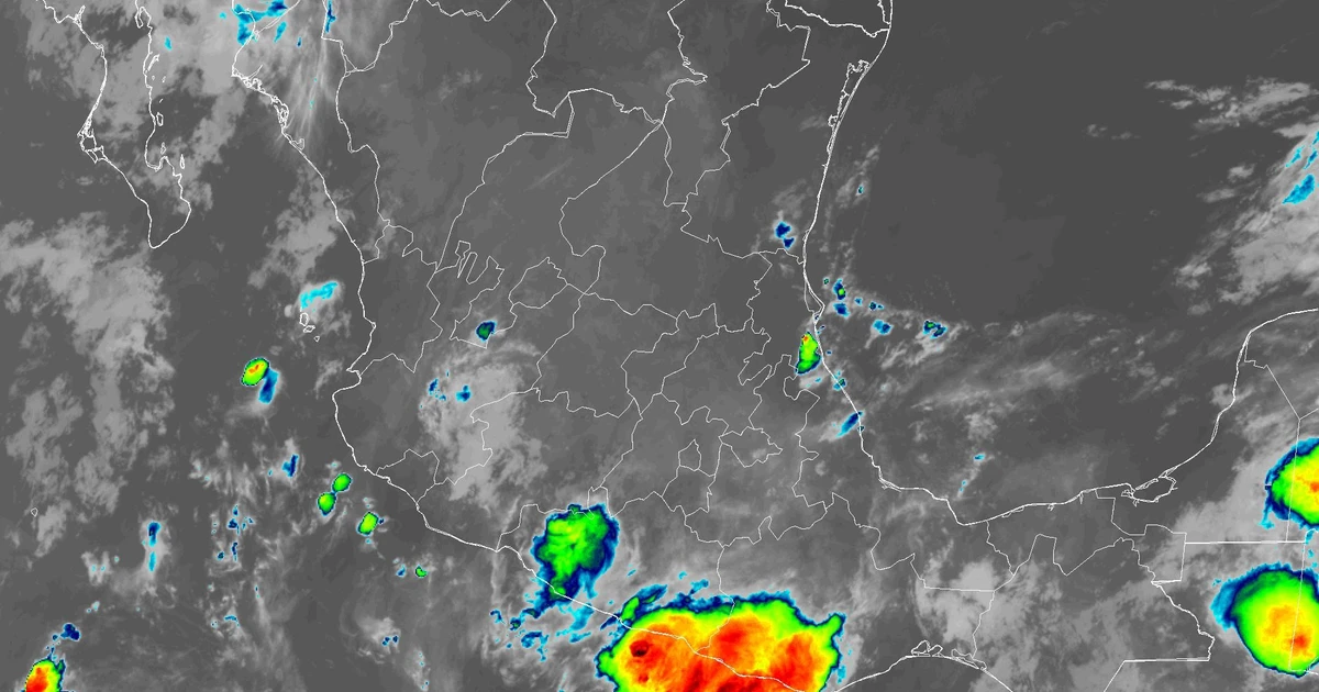 Clima en México hoy martes 23 de junio de 2026: tormentas eléctricas, granizo y calor extremo en 15 ciudades