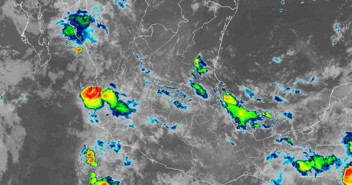 Clima en México hoy martes 7 de julio de 2026: tormentas eléctricas, granizo en Tepic y calor extremo en Culiacán