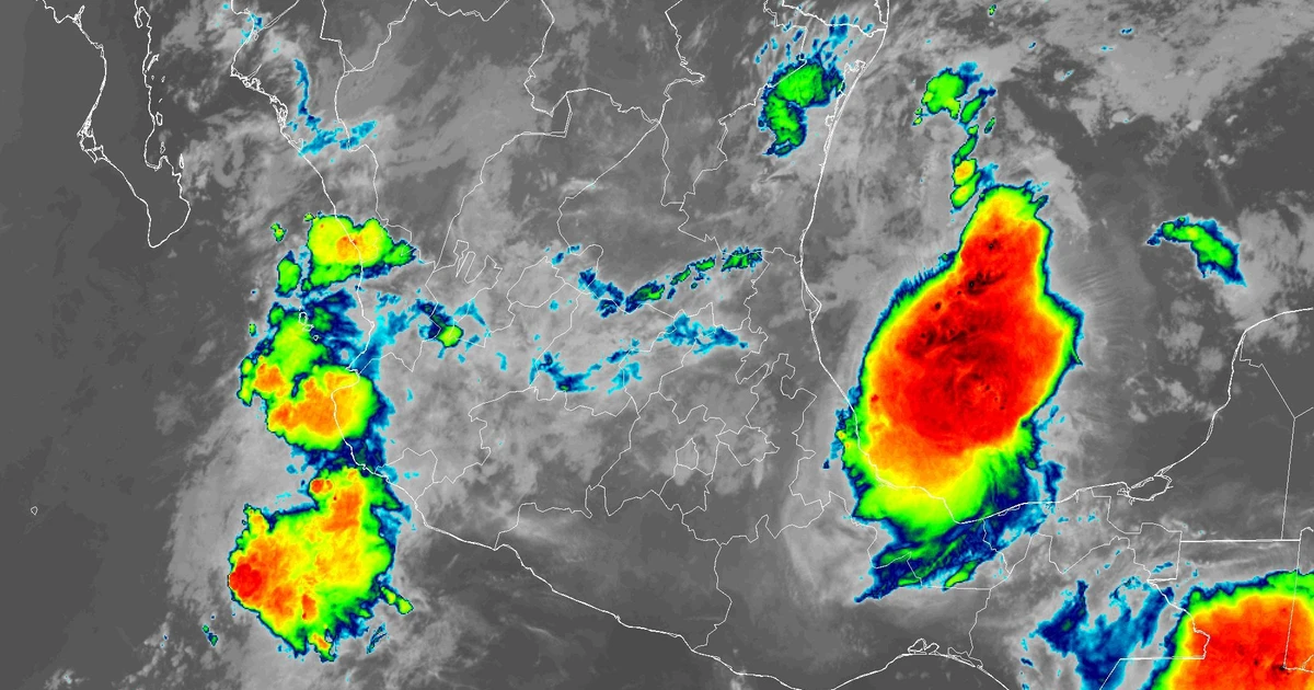 Clima en México hoy jueves 9 de julio de 2026: tormentas eléctricas, granizo y calor extremo en 15 ciudades
