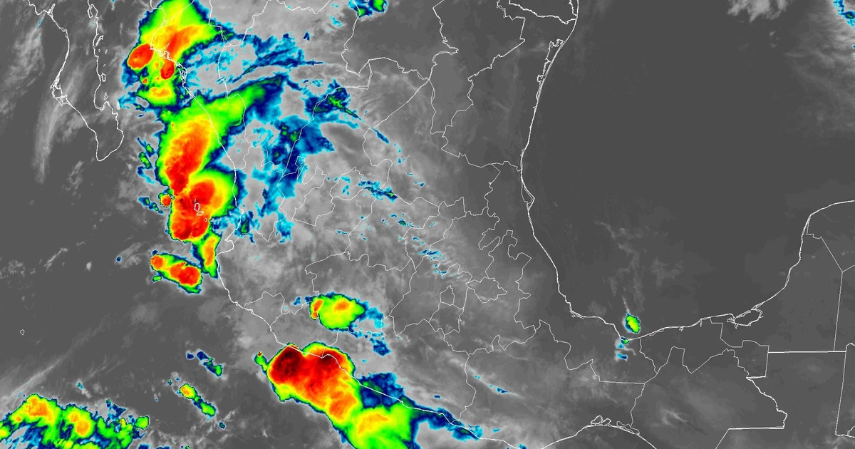 Clima en México hoy domingo 19 de julio de 2026: tormentas eléctricas, granizo en Tepic y calor extremo en Monterrey
