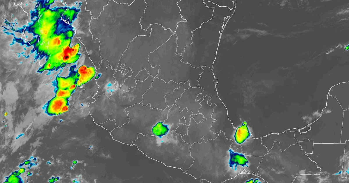 Clima en México hoy jueves 30 de julio de 2026: tormentas eléctricas, granizo en Mérida y calor extremo en Monterrey