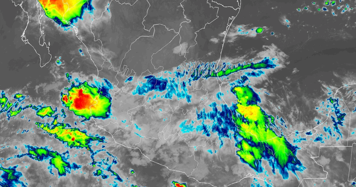 Clima en México hoy domingo 23 de agosto de 2026: tormentas eléctricas, granizo y calor extremo en 15 ciudades
