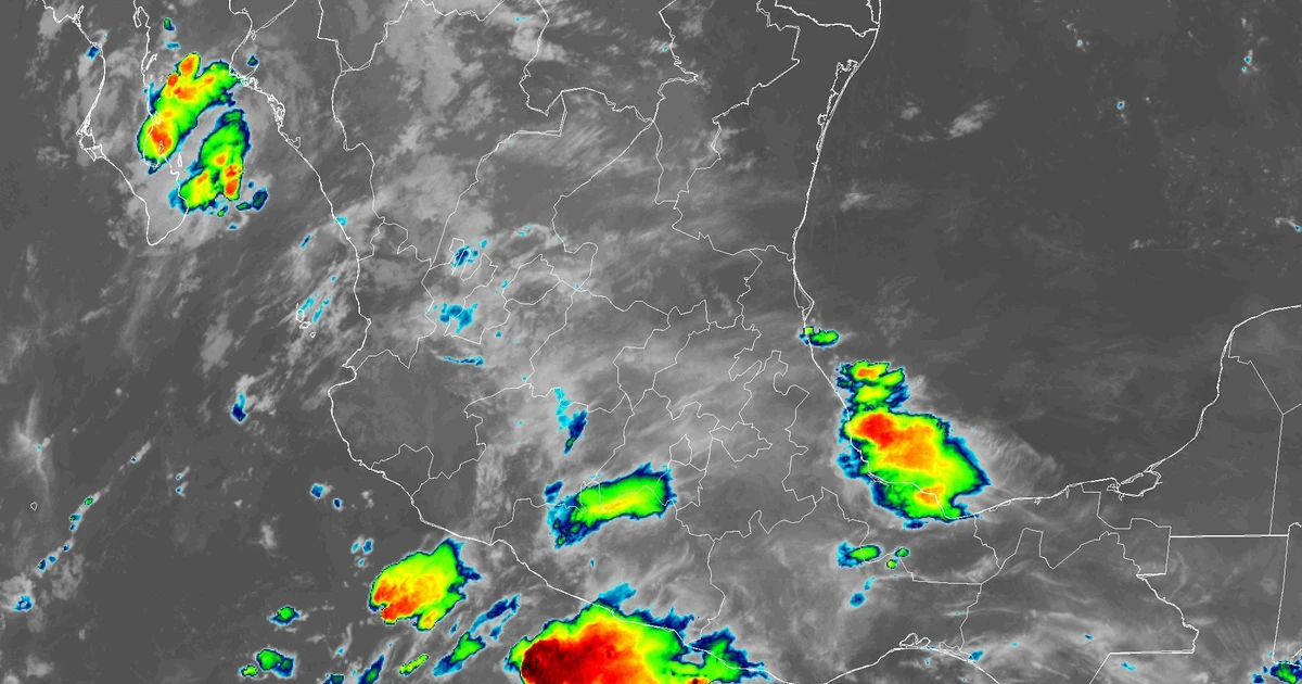 Clima en México hoy martes 15 de septiembre de 2026: tormentas eléctricas, calor extremo en Culiacán y fuertes vientos en el sur