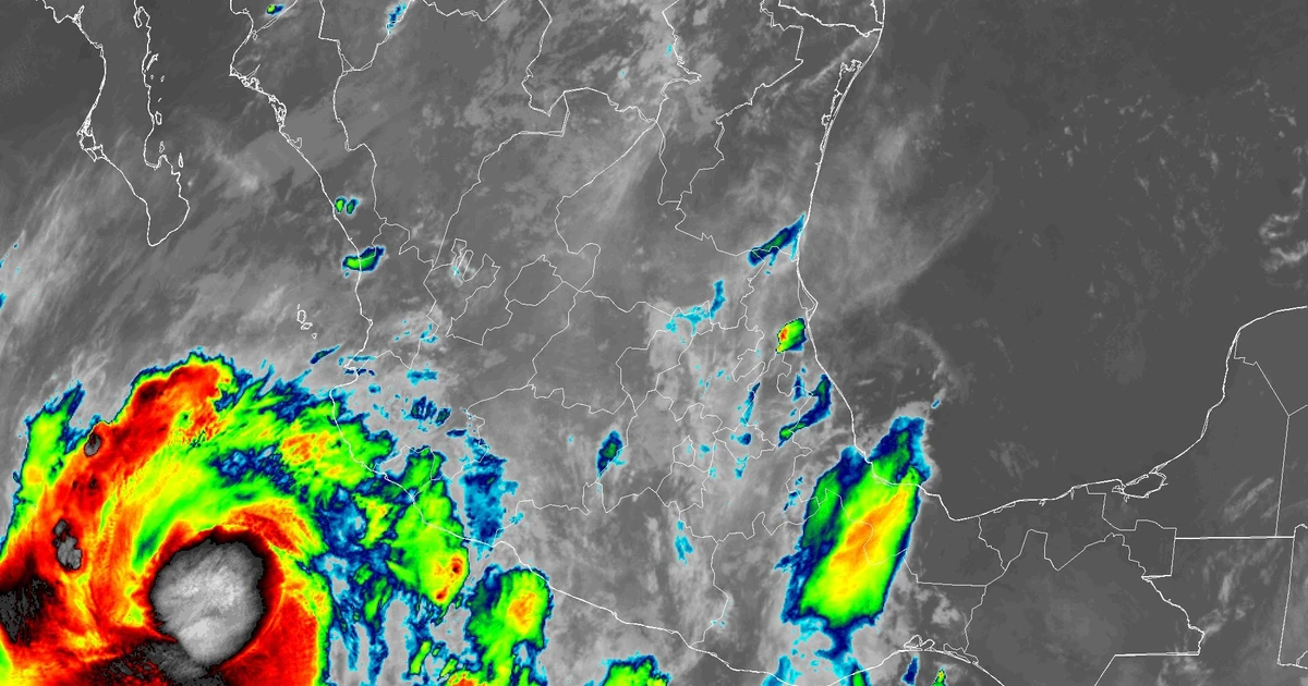 Tormenta eléctrica en Tepic este miércoles con 94% de lluvia