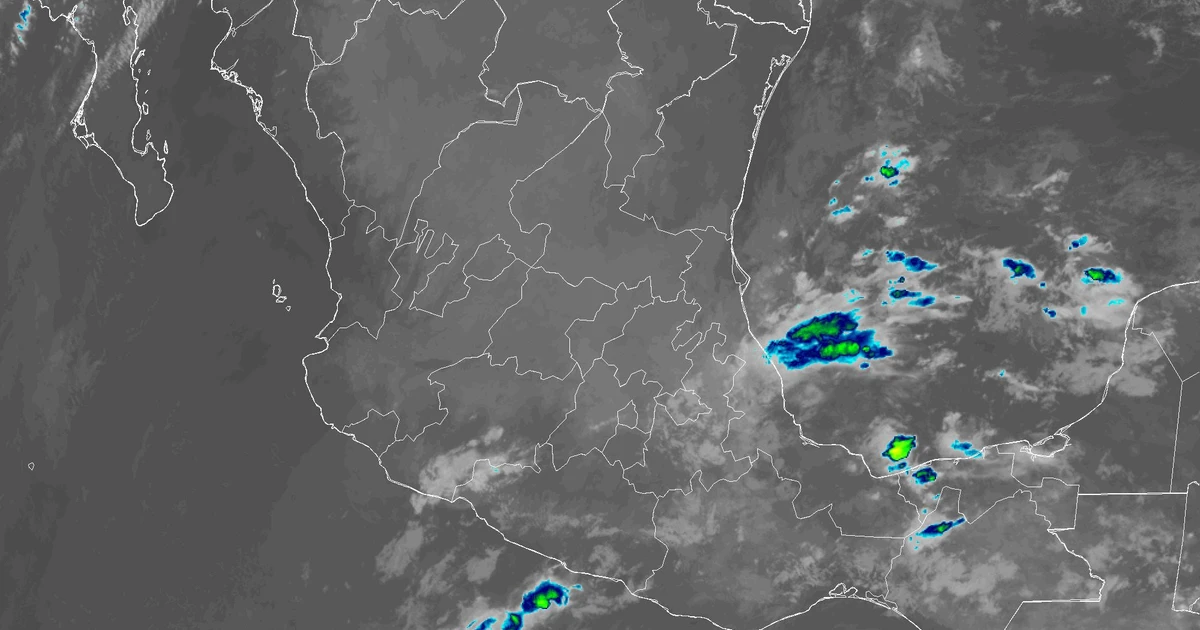 Llovizna ligera en Tepic este miércoles con calor de 32°C