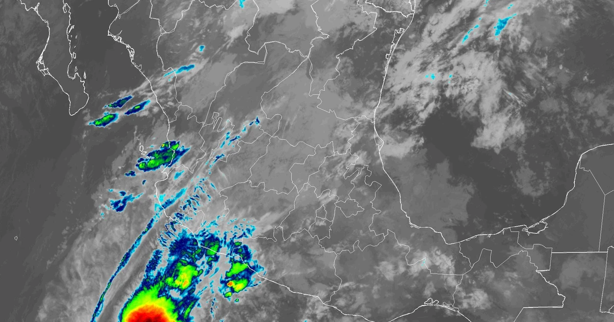 Clima en México: tormentas en Tepic y lluvias en el occidente
