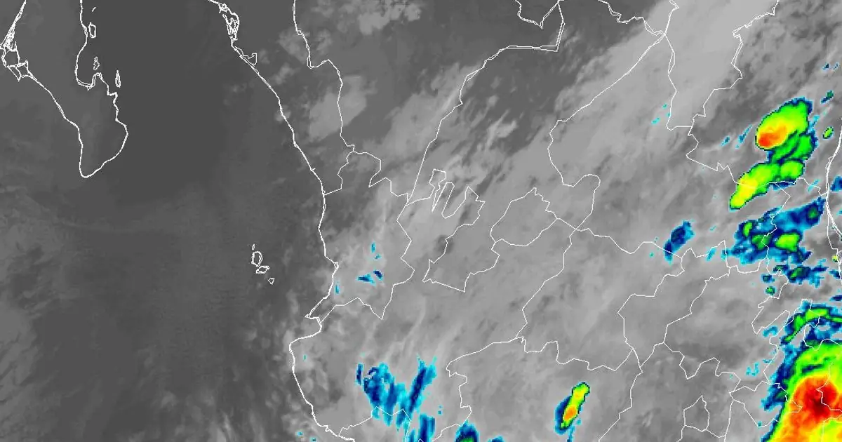 Clima en el occidente de México lunes 8 de junio 2026: Lluvias intensas en Aguascalientes y vientos fuertes en Mazatlán