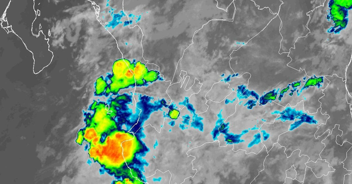 Clima en el occidente de México este jueves 9 de julio de 2026: tormentas eléctricas, granizo y calor extremo en 15 ciudades