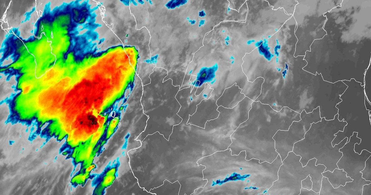 Clima en el occidente de México este lunes 3 de agosto de 2026: tormentas con granizo, rayos y calor extremo en 9 ciudades