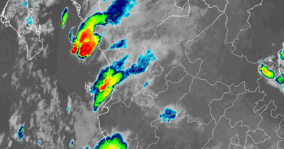 Clima en el occidente de México este martes 22 de septiembre de 2026: tormentas eléctricas, granizo y calor extremo en 15 ciudades