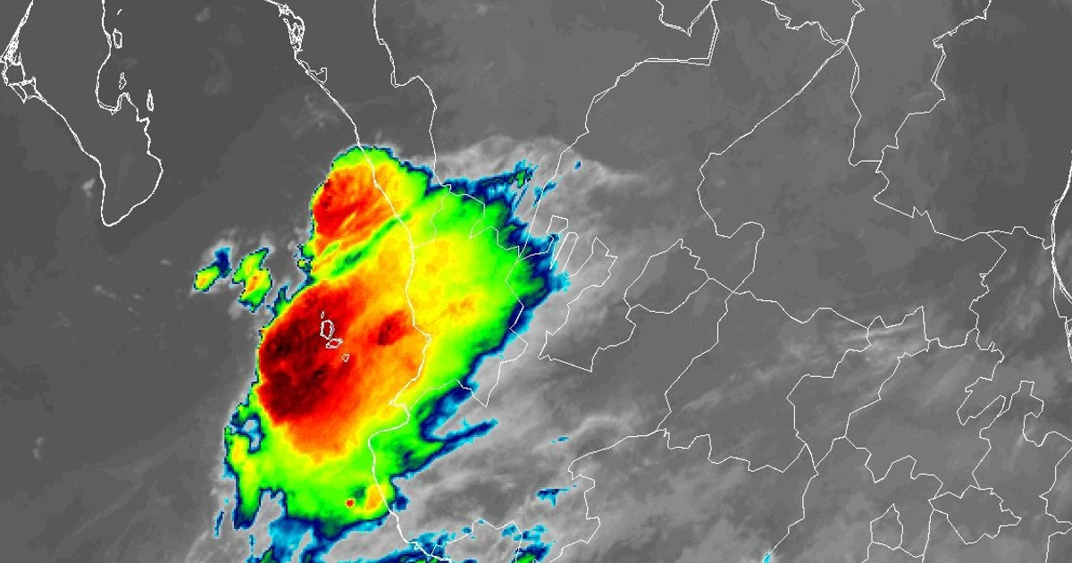 Tormentas eléctricas y granizo golpean Nayarit este miércoles