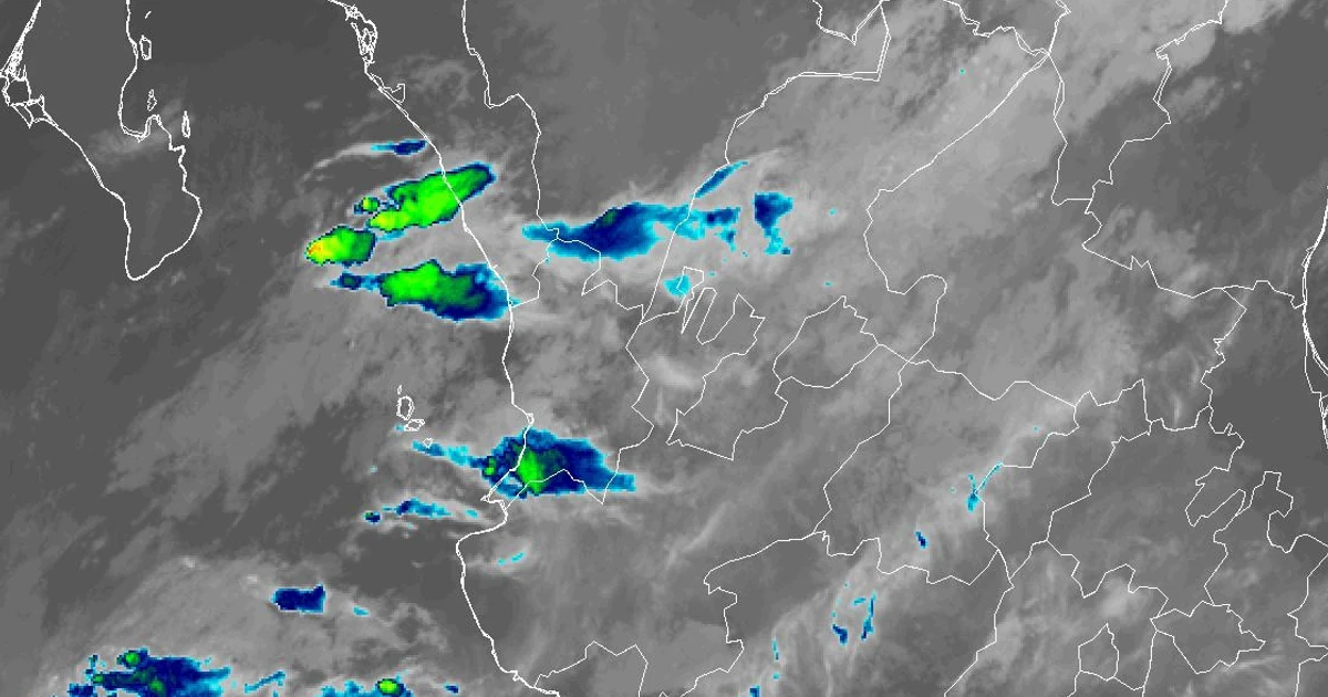 Tormentas eléctricas sacuden Nayarit este martes