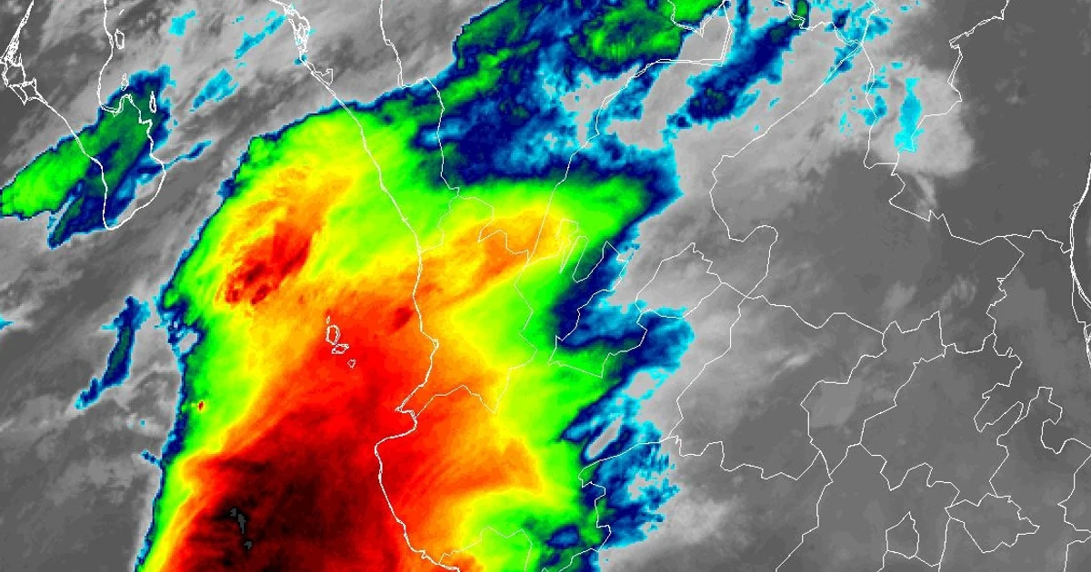 Tormentas y granizo golpean Nayarit y Sinaloa este miércoles