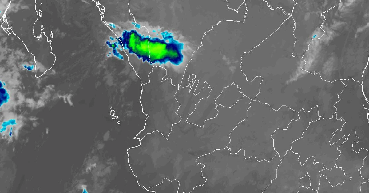 Tepic arranca lluvioso este viernes; calor en la costa