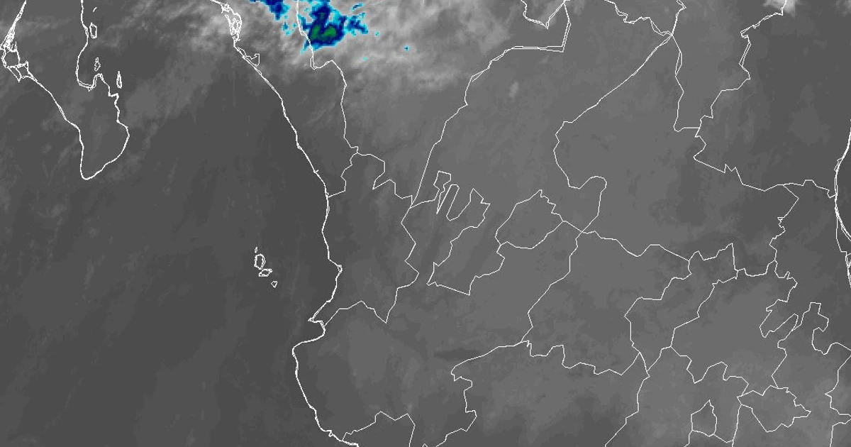 Clima en el occidente: chubascos dispersos y 34.9°C en Culiacan