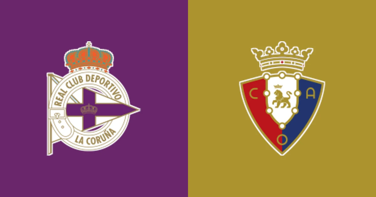Deportivo A Coruña vs Osasuna: horario y previa de la Jornada 11