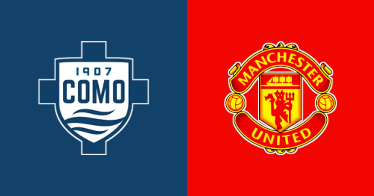 Como 4-1 Manchester United: resultado, goles y resumen del partido
