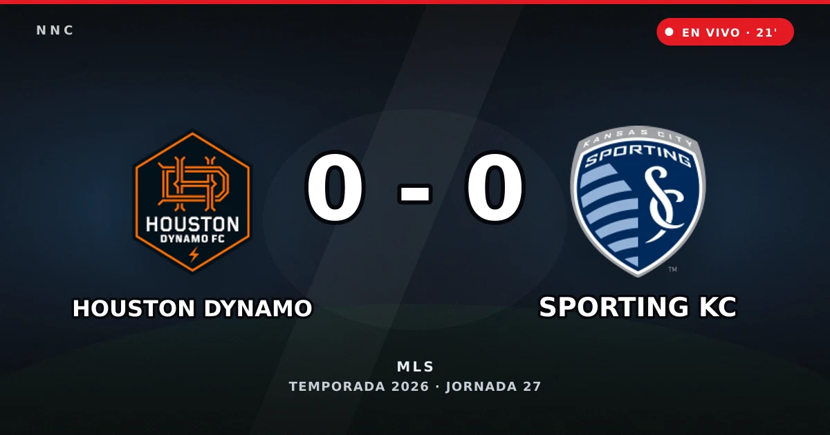 Houston Dynamo vs Sporting KC EN VIVO: marcador, goles y acciones