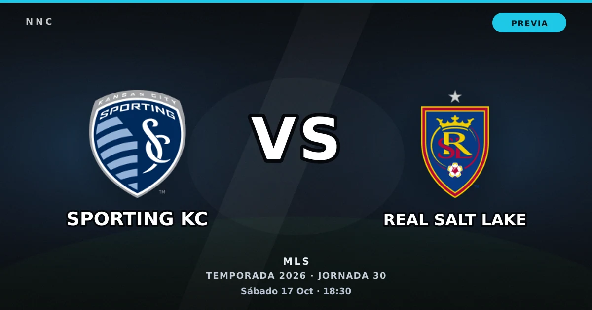 Sporting KC vs Real Salt Lake: horario y previa de la Jornada 30