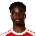 Rostro de B. Saka