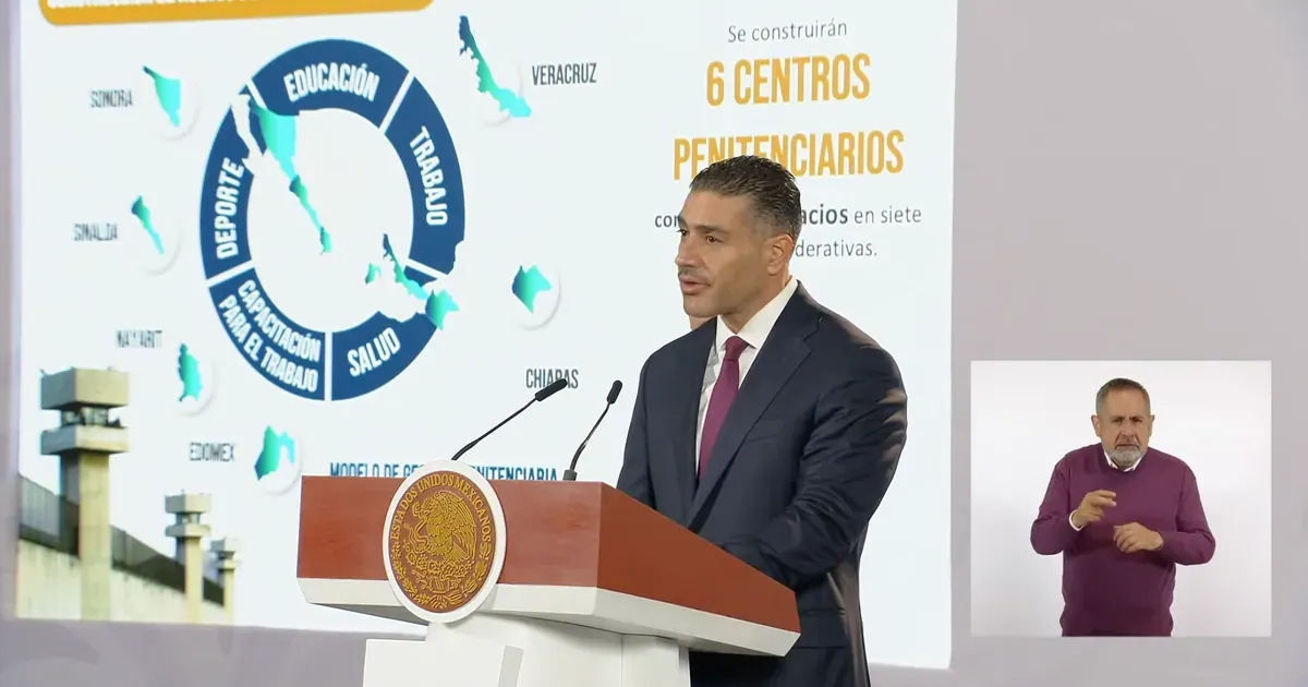 Nayarit tendrá nuevo penal; Harfuch lo incluye en plan federal