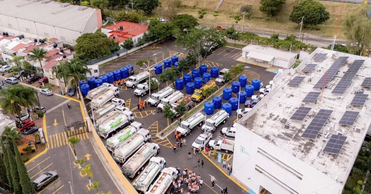 Zapopan lanza operativo con 45 pipas por tandeos de agua