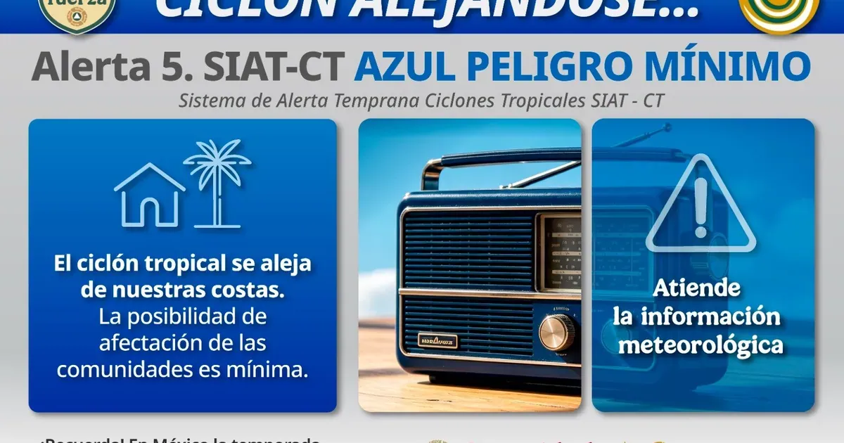 Vallarta baja a alerta azul; Trudy se aleja de la costa