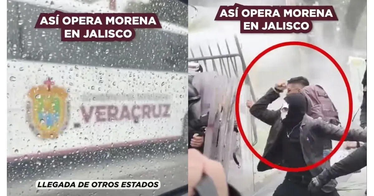 Usuarios acusan grupos de choque de Morena en marcha por el agua
