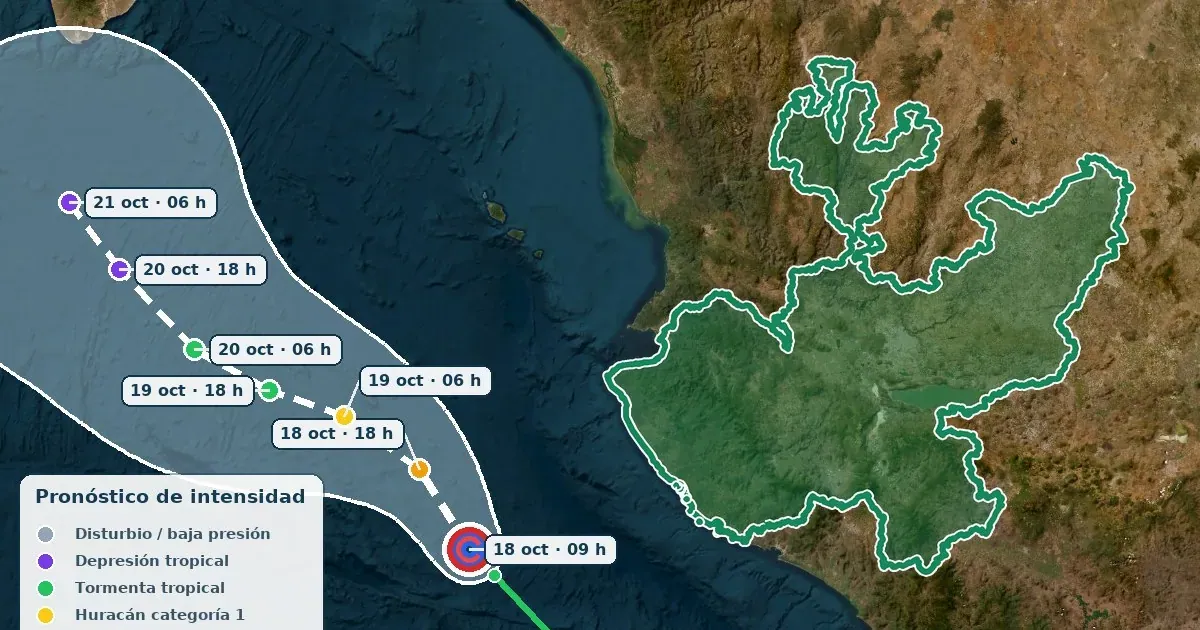 Trudy se aleja, pero Vallarta sigue en alerta por lluvias