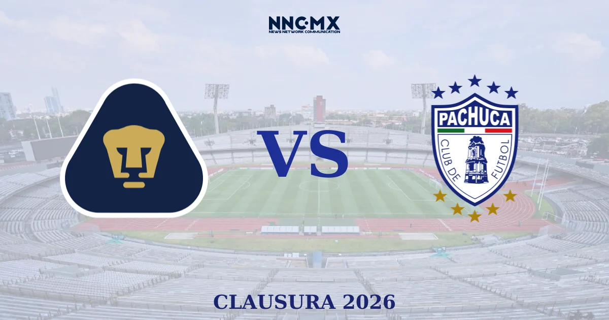 U.N.A.M. - Pumas vs CF Pachuca EN VIVO: minuto a minuto | Liga MX