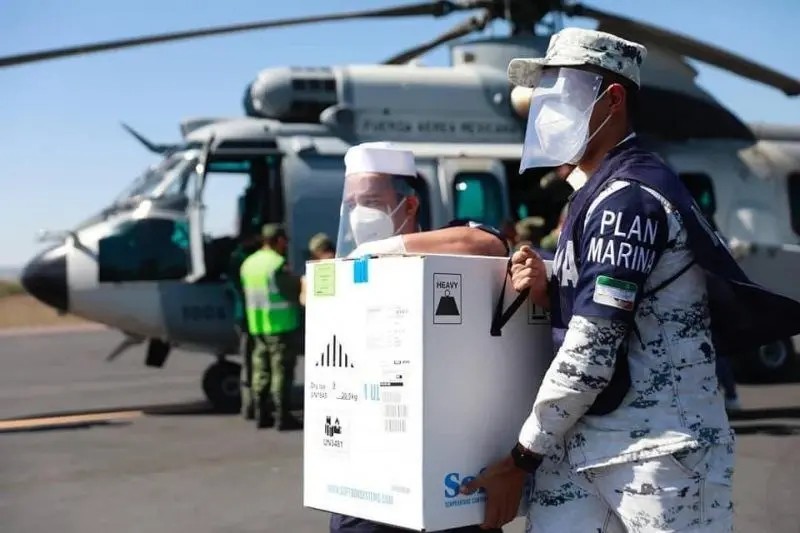 Llegan más vacunas COVID-19  a Nayarit