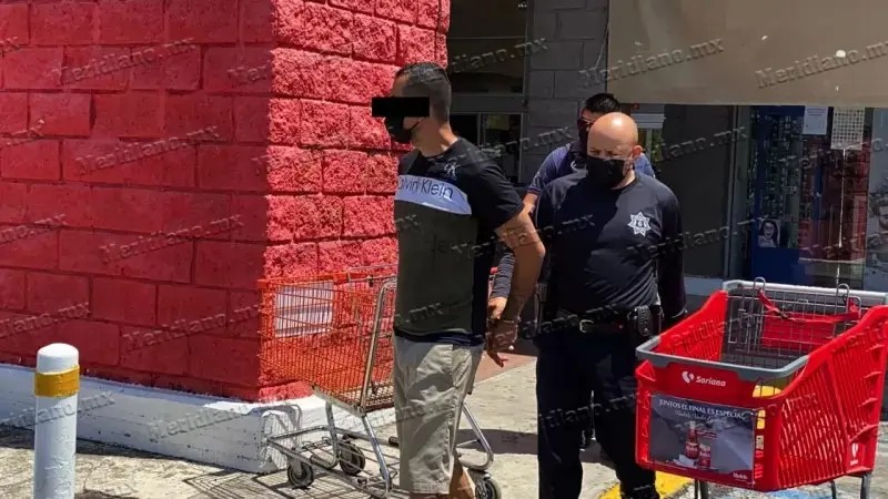 ¡intentaba robar  en soriana pitillal!