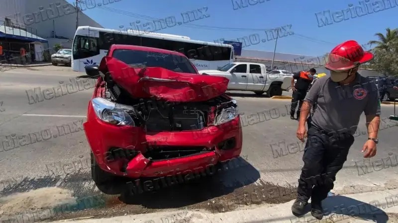 ¡terrible choque en carretera 544!