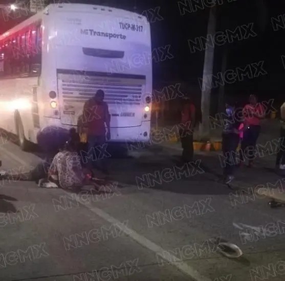 ¡Camión aplastó a un motociclista!